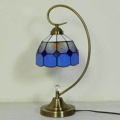 Vintage Tiffany Table Lamp for Living Room Light, Bedroom Light