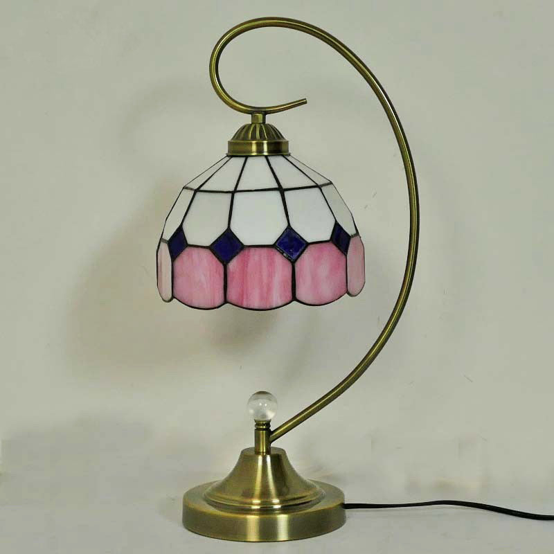 Vintage Tiffany Table Lamp for Living Room Light, Bedroom Light