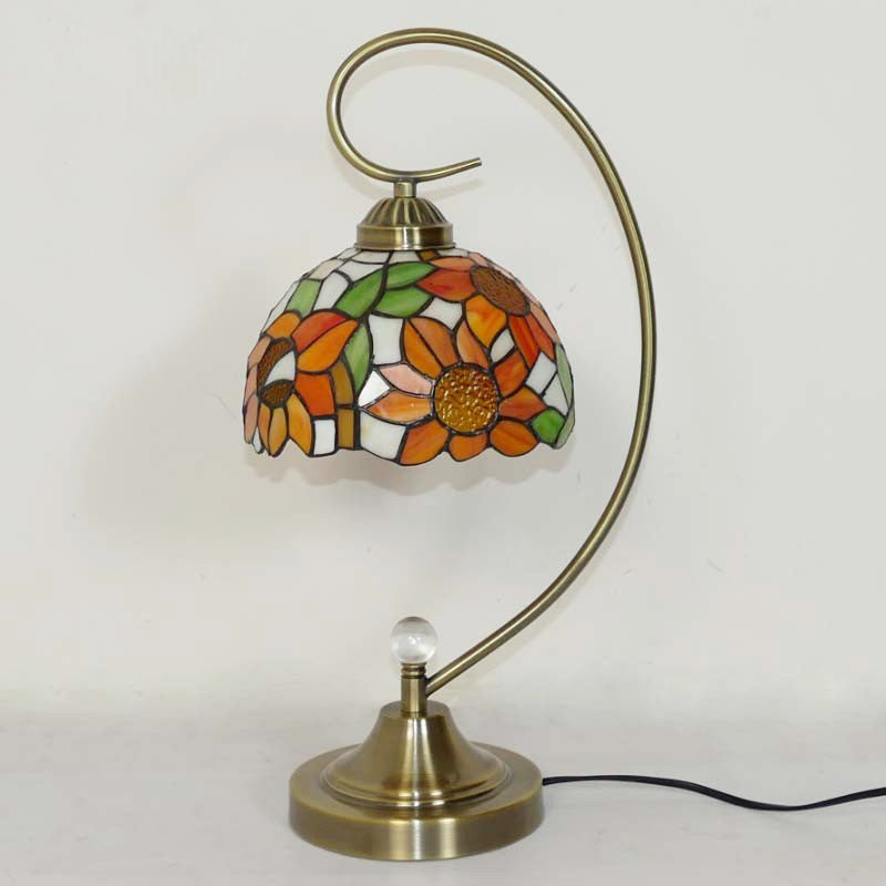 Vintage Tiffany Table Lamp for Living Room Light, Bedroom Light