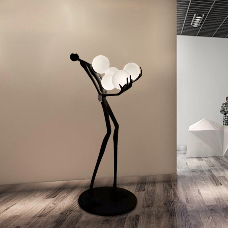 Artistic Human Body Floor Lamp, Hotel Light, Bedroom Light