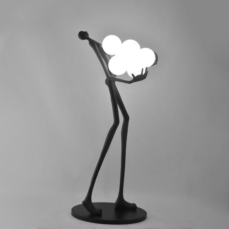 Artistic Human Body Floor Lamp, Hotel Light, Bedroom Light