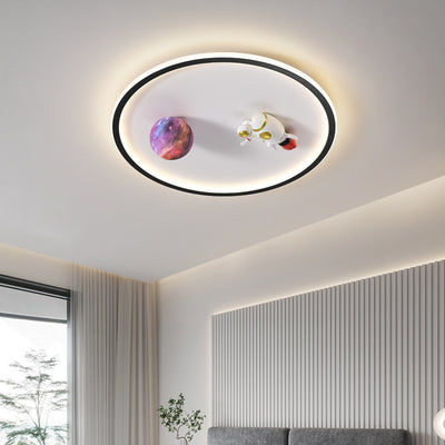 Astronaut Moon Ceiling Light, Reading Light, Living Room Light