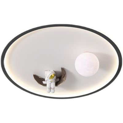 Astronaut Moon Ceiling Light, Reading Light, Living Room Light