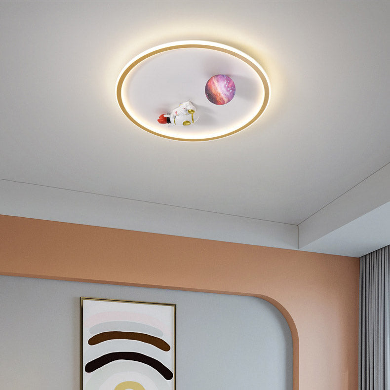 Astronaut Moon Ceiling Light, Reading Light, Living Room Light