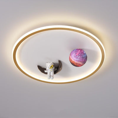 Astronaut Moon Ceiling Light, Reading Light, Living Room Light