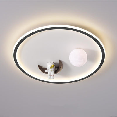 Astronaut Moon Ceiling Light, Reading Light, Living Room Light