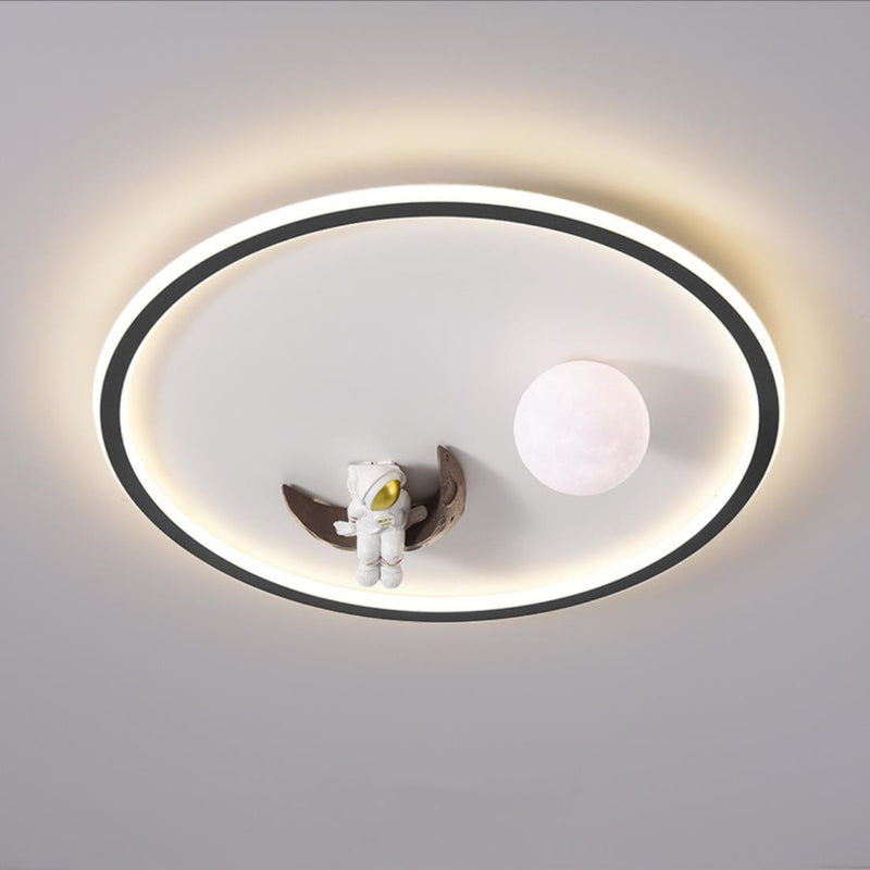 Astronaut Moon Ceiling Light, Reading Light, Living Room Light