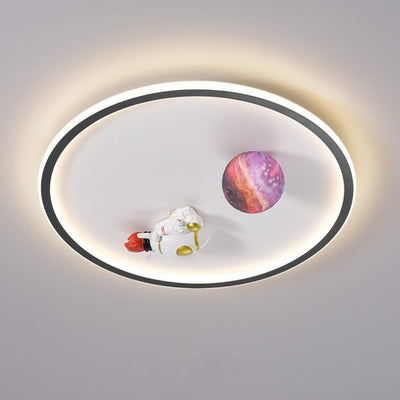 Astronaut Moon Ceiling Light, Reading Light, Living Room Light