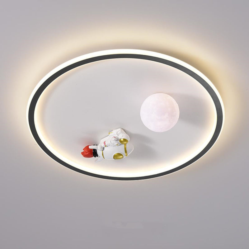 Astronaut Moon Ceiling Light, Reading Light, Living Room Light