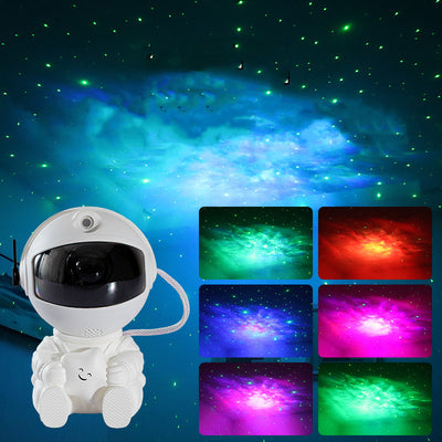 Astronaut Projection Light, Star Light, Mood Night Light With 6 Patterns