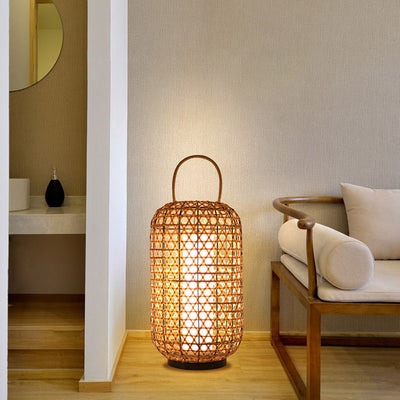 Bamboo Floor Lamp, Garden Bedroom Light, Living Room Light