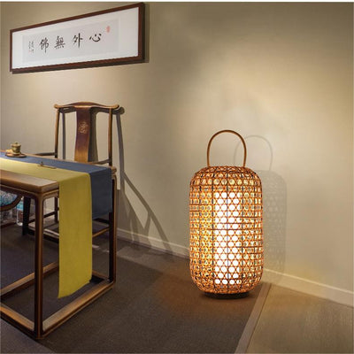 Bamboo Floor Lamp, Garden Bedroom Light, Living Room Light