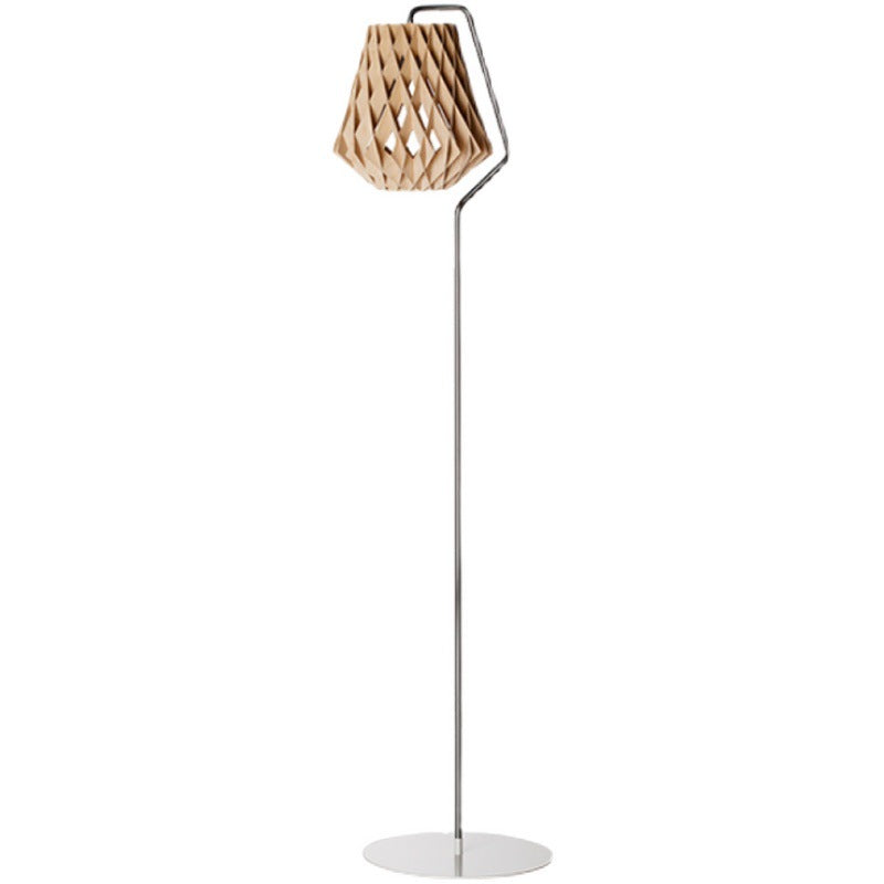 Bamboo Floor Lamp, Wooden Bedroom Light, Living Room Light