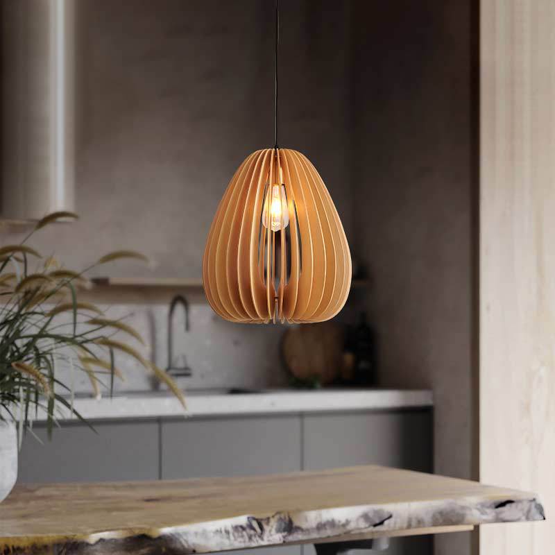 Bamboo Hanging Light, Hanging Light for Dining Room