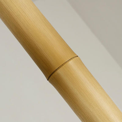 Bamboo Tube Hanging Light, Hanging Light for Dining Room