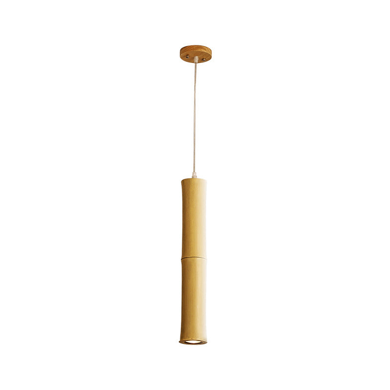 Bamboo Tube Hanging Light, Hanging Light for Dining Room