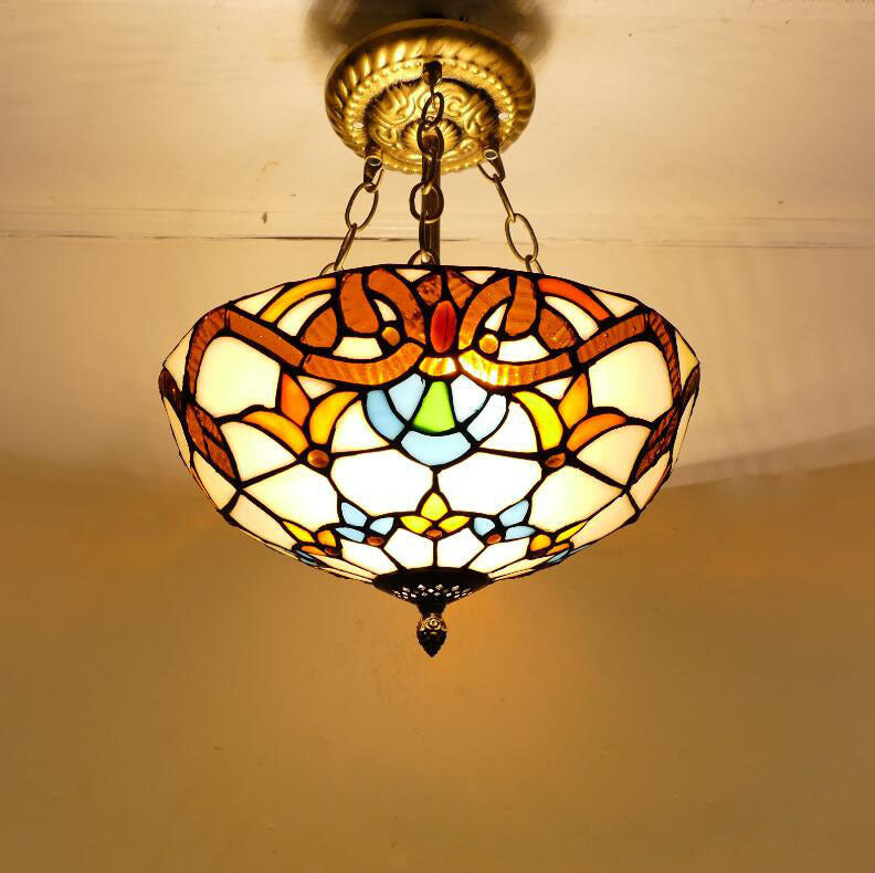 Baroque Tiffany Lamp, Inro Pendant Light, Bedroom Light