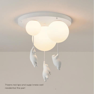 Bear Ceiling Light, Childern's Bedroom Ceiling Light