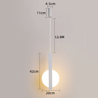 Bedside Hanging Light, Pendant Light for Bedroom