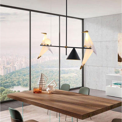 Bird Hanging Light, Pendant Light for Dining Room