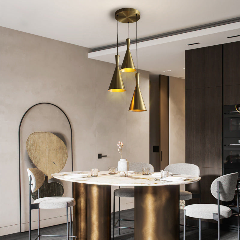 Black Hanging Light, Pendant for Dining Room