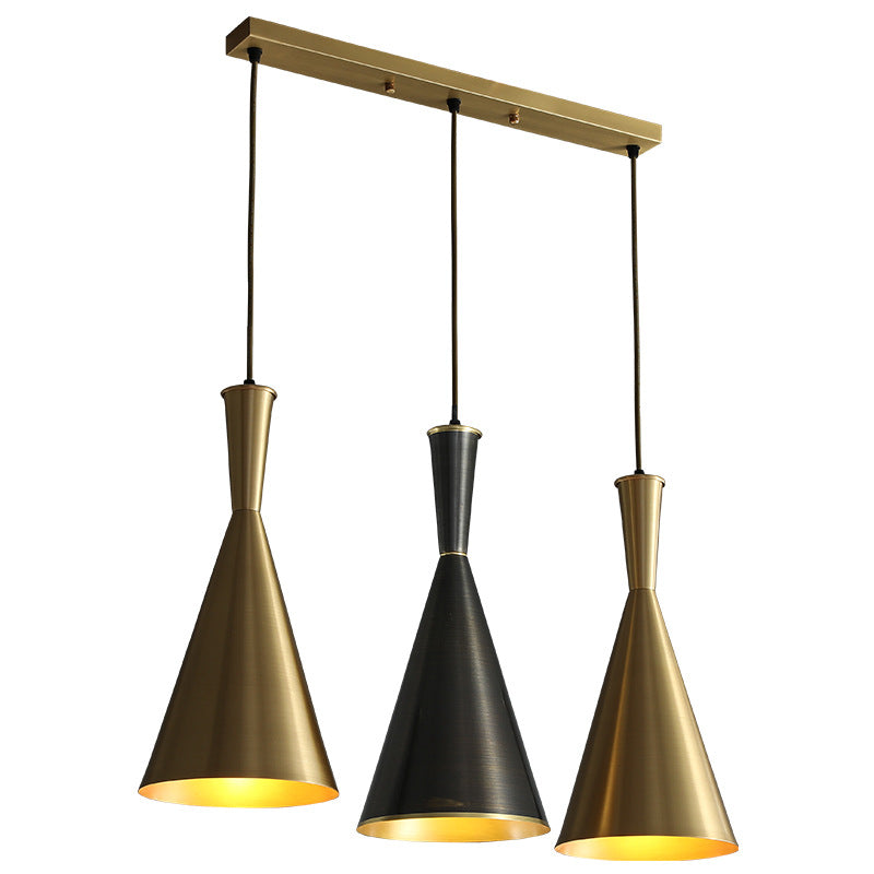 Black Hanging Light, Pendant for Dining Room