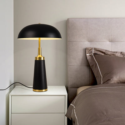 Black Table Lamp, Bedside Table Lamp, Modern Bedside Lamp