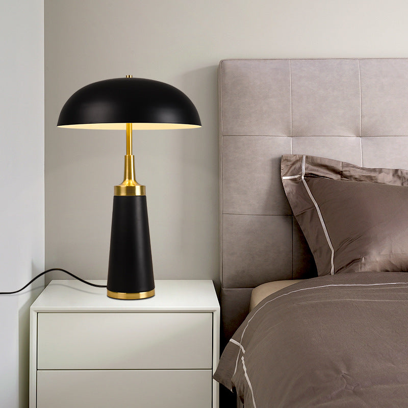 Black Table Lamp, Bedside Table Lamp, Modern Bedside Lamp