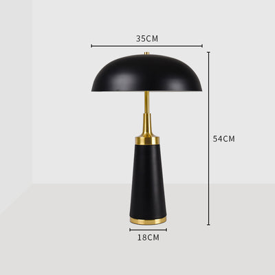 Black Table Lamp, Bedside Table Lamp, Modern Bedside Lamp