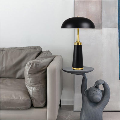 Black Table Lamp, Bedside Table Lamp, Modern Bedside Lamp