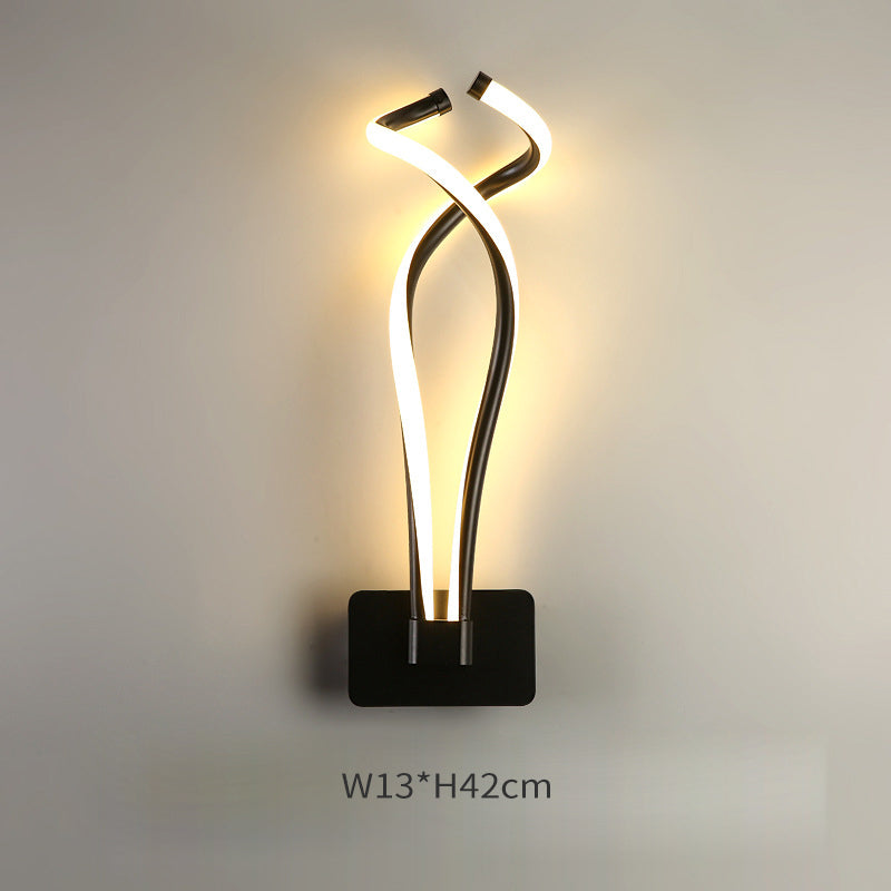 Black Wall Light, Bedside Wall Light