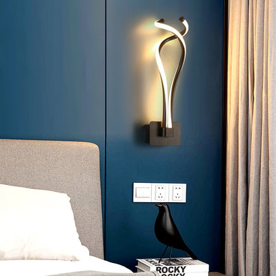 Black Wall Light, Bedside Wall Light