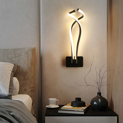 Black Wall Light, Bedside Wall Light