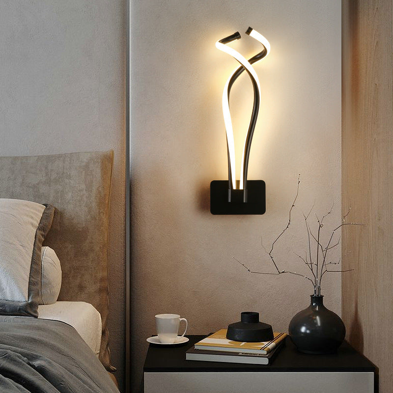 Black Wall Light, Bedside Wall Light