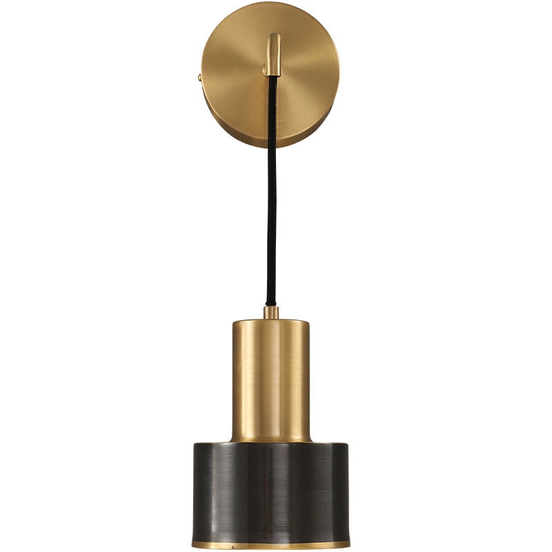 Black and Golden Wall Light, Wall Light for Bedroom