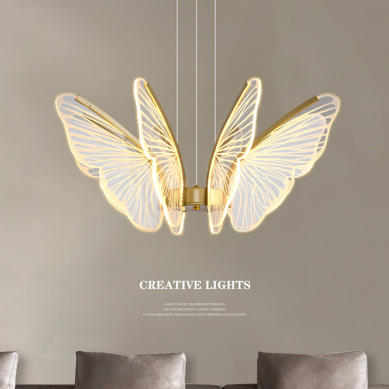 Butterfly Chandelier, Pendant for Living Room