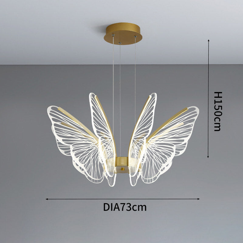 Butterfly Chandelier, Pendant for Living Room