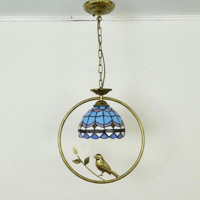 Vintage Tiffany Lamp for Living Room, Nordic Pendant Light, Hallway Light