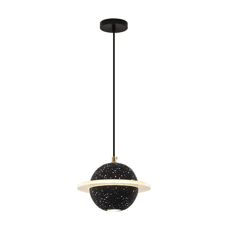 Cement Pendant Light, Scandinavian Bedroom Light, Modern Light