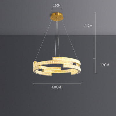 Circle Chandelier, Chandelier for Living Room