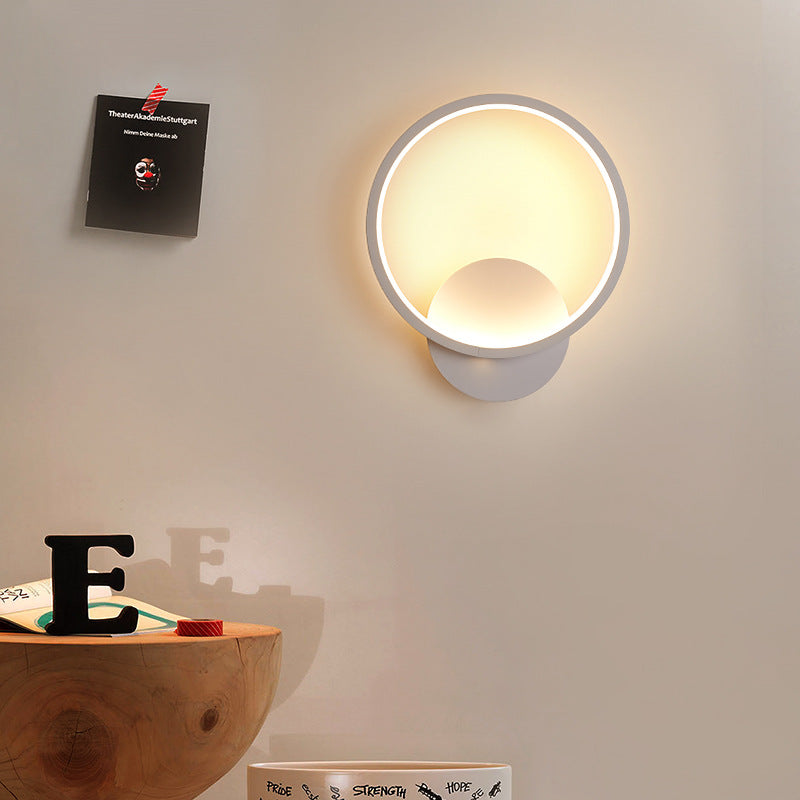 Circle Wall Light, Bedside Wall Light, Wall Light for Living Room