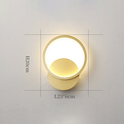 Circle Wall Light, Bedside Wall Light, Wall Light for Living Room