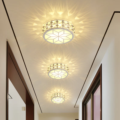 Circular Pendant Lamp, Hallway Light, Bedroom Light