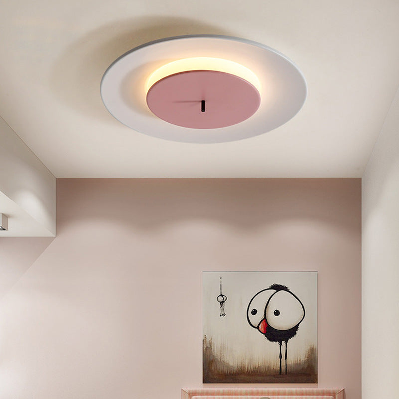 Circular Simple Ceiling Light, Living Room Light, Bedroom Light