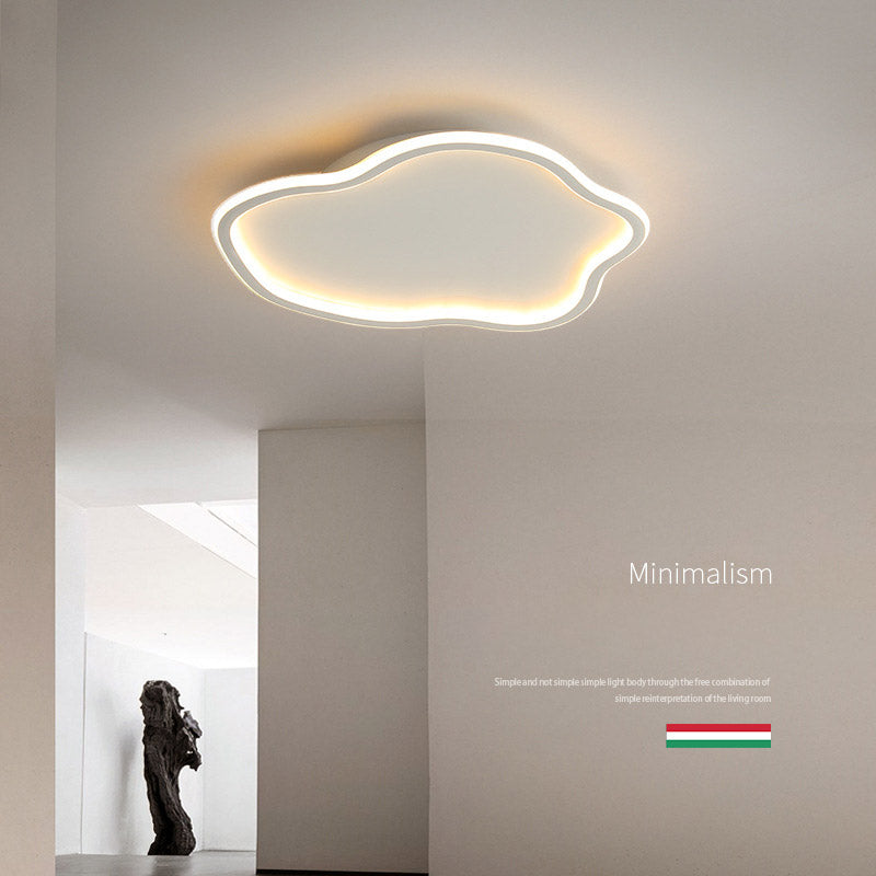 Cloudy Ceiling Light, Flush Mount Ceiling Fixture, Bedroom Ceiling Light