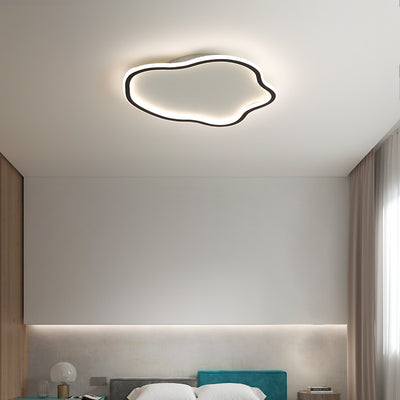 Cloudy Ceiling Light, Flush Mount Ceiling Fixture, Bedroom Ceiling Light