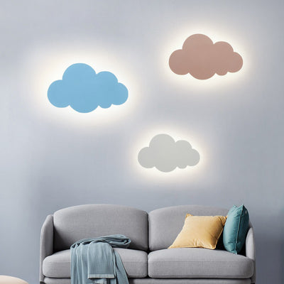 Colorful Cloud Wall Light, Children's Room Wall Light