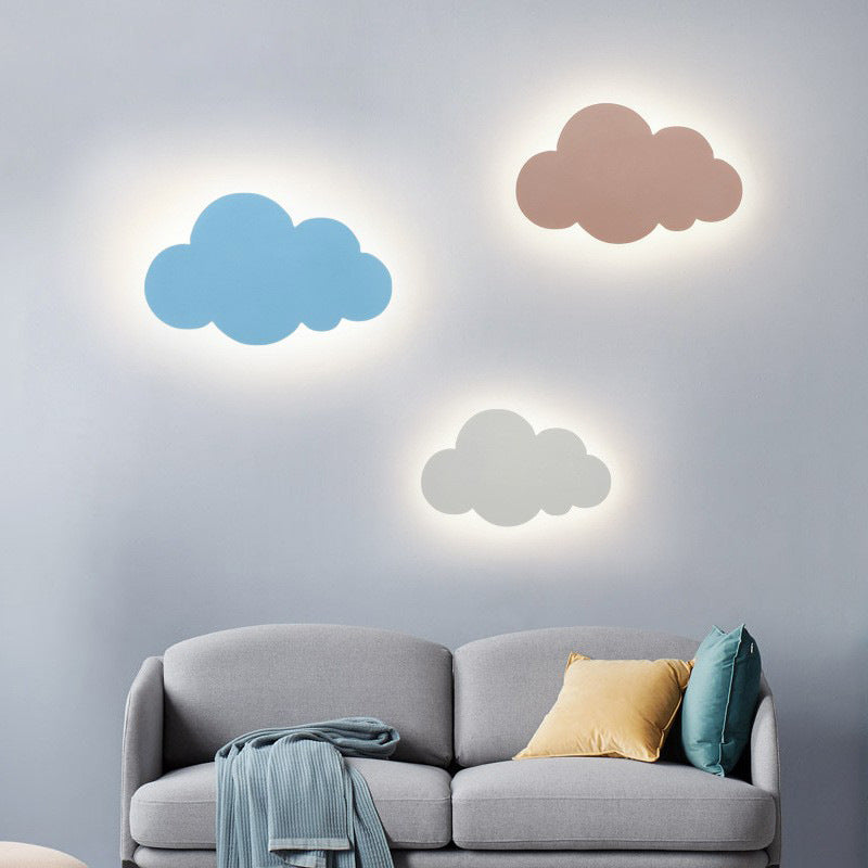 Colorful Cloud Wall Light, Children&