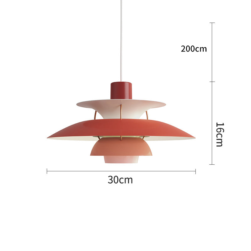 Colorful Flying Saucer Pendant Light, Scandinavian Pendant Light, Dining Room Light