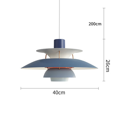 Colorful Flying Saucer Pendant Light, Scandinavian Pendant Light, Dining Room Light